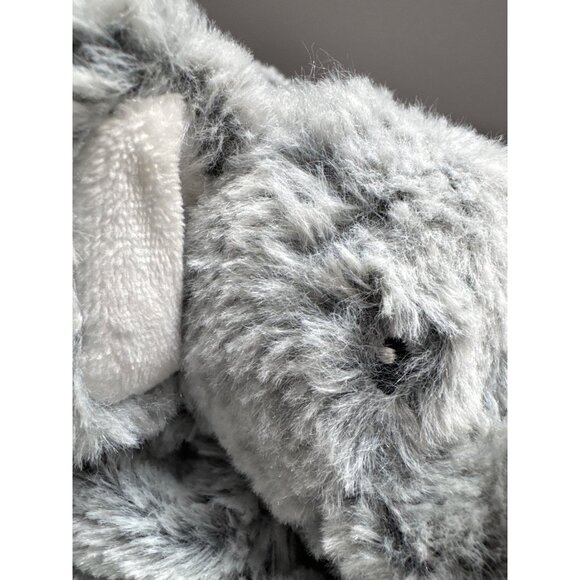 Soft Plush Elephant Baby Lovey Security Blanket By Blankets & Beyond Frosted Gra - Picture 11 of 11